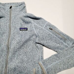 Patagonia Better Sweater Fleece Jacket Women’s Size XS Blue Gray EUC